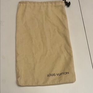 Louis Vuitton Tan Dust Bag